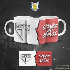 Pack Time 3D Para Canecas - Arte Digital Artes Canva