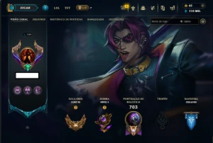 Conta Com 444 Skins, Único Dono!