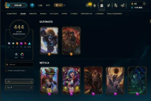 Conta Com 444 Skins, Único Dono! - League of Legends LOL