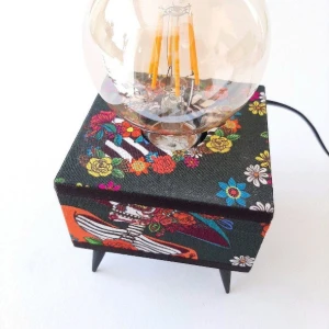 Luminária de Mesa Catrina Mexicana - Artesanato e Personalizados