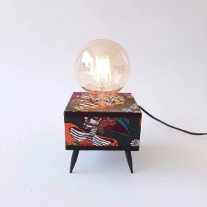 Luminária de Mesa Catrina Mexicana - Artesanato e Personalizados