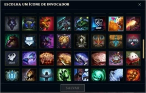 Com 73 Skins, Todos Campeoes, Icones Raros e Diamond 4 - League of Legends LOL