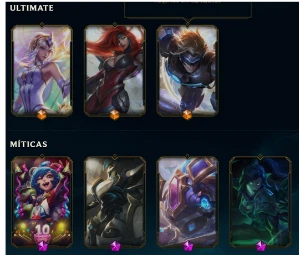 Conta Lol 425 Skins + 4Mil Investidos - Elo Gold - League of Legends
