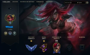 Conta Diamante Iv - 60% Win Rate - League of Legends LOL