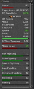 Sell Elder Druid Kenora - level 175 - 20kk / EK 203 Pythera - Tibia