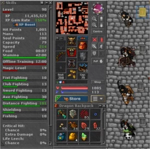 CONTA LUTABRA / FIRMERA COM ÓTIMOS SKILLS - Tibia