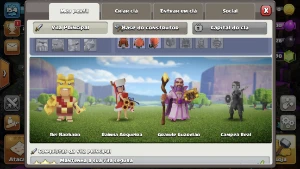 Coc - Cv12 Nível 154 Semi Full+ Skin E Moedas De Liga E Raid - Clash of Clans