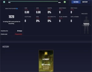 CONTA CS GO PRIME - LVL 12 GC - 3.848 HORAS DE CS - Counter Strike