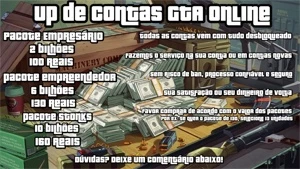 Up de contas GTA Online