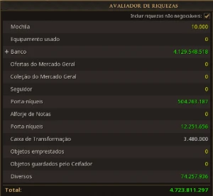 3 Contas Tops - Runescape RS