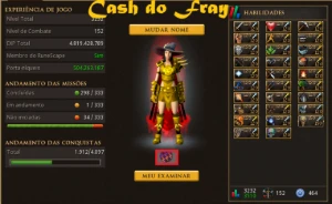 3 Contas Tops - Runescape RS