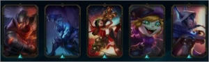 Conta PRATA IV main adc +100champs varias skins - League of Legends LOL