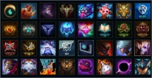 Conta PRATA IV main adc +100champs varias skins - League of Legends LOL