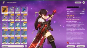 Conta Genshin Rank 55 - Genshin Impact