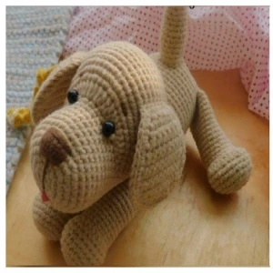 Receita em PDF - Cachorro Dengoso Amigurumi