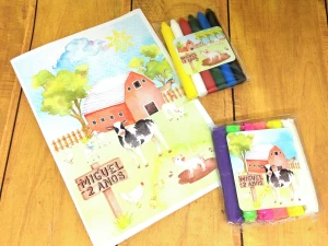 Kit Colorir e Modelar Fazendinha com Revista G