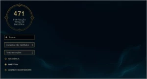 Conta lol platina, todos os campeões - League of Legends