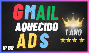 Conta gmail  1 ano