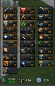 CONTAS RS3 TTL LV:2476 + BRINDE ACC TTL LV:2063 - Runescape