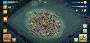 CV 12 Full muros, Full heróis e tropas - Clash of Clans