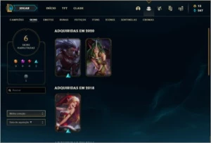Conta Gold 4 - League of Legends LOL