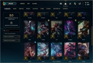 Conta Gold 4 - League of Legends LOL