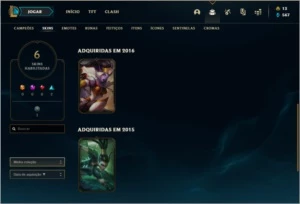 Conta Gold 4 - League of Legends LOL