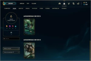 Conta Gold 4 - League of Legends LOL