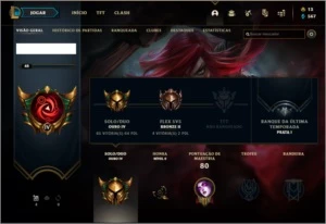 Conta Gold 4 - League of Legends LOL