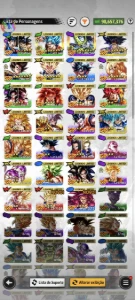 Conta Legends Bardock 14 Estrelas - Dragon Ball Legends
