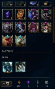 CONTA LEAGUE OF LEGENDS LVL 66 LOL
