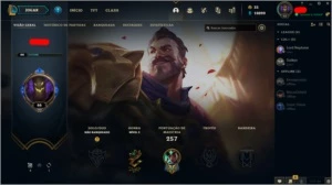 CONTA LEAGUE OF LEGENDS LVL 66 LOL