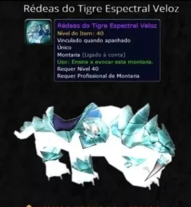 Montaria Tigre Espectral Veloz - TCG - Blizzard