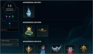 Diamante 3 - 122 champs - 1kk de Draven - 108 skins - League of Legends LOL