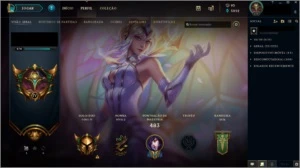 Conta League of Legends | Gold IV | 103 skins | e mais LOL