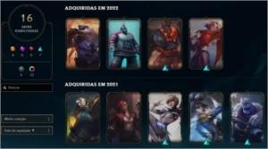 LoL Diamante 2 bom MMR,shards d champ,skins - League of Legends: Wild Rift LOL WR