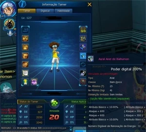 Conta LaDMO Susano - Digimon Masters Online