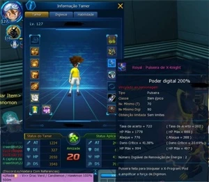 Conta LaDMO Susano - Digimon Masters Online