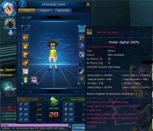 Conta LaDMO Susano - Digimon Masters Online