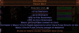 Vendo Mageblood  liga crucible - Path of Exile 1 e 2
