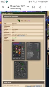 RP 266 UNDERWAR OT SEM HK - Tibia