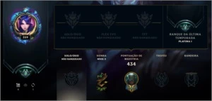 Conta League Of Legends LOL