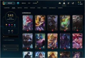 Conta League Of Legends LOL