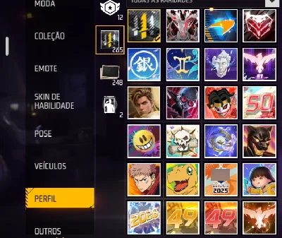 🚀 Conta Top à Venda – Aproveite! - Free Fire