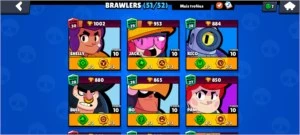 BRAWL STARS —  40,000 TROFÉUS 50 BRAWLERS 49 FULL 40 SKINS