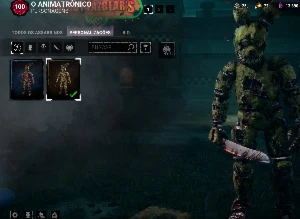 DBD, Claudete P100, Dwight P100, Steve P100 e Springtrap. - Outros