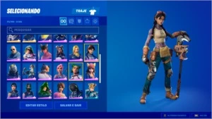 Conta Epic Games com Fortnite com skins e passes