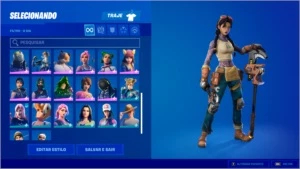 Conta Epic Games com Fortnite com skins e passes