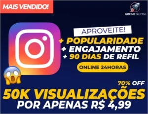 [Promoção] 50K Visualizações Instagram |Vídeos, Reels & IGTV - Redes Sociais