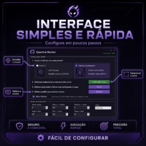 Spectral Revive - Macro de Revive para PxG | Card ou Backpac - PokeXGames